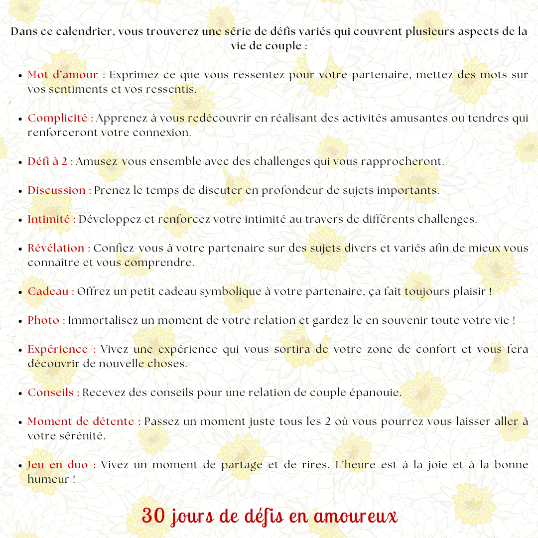 challenge a faire en couple, activite orignale, activite couple, defi couple