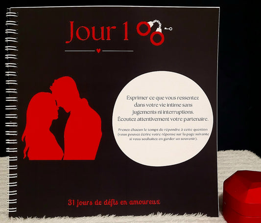 31 Défis d’Intimité en Couple – Calendrier Papier personnalisable