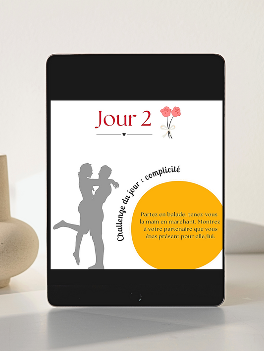 31 Défis Amoureux Octobre – Calendrier Digital Personnalisable