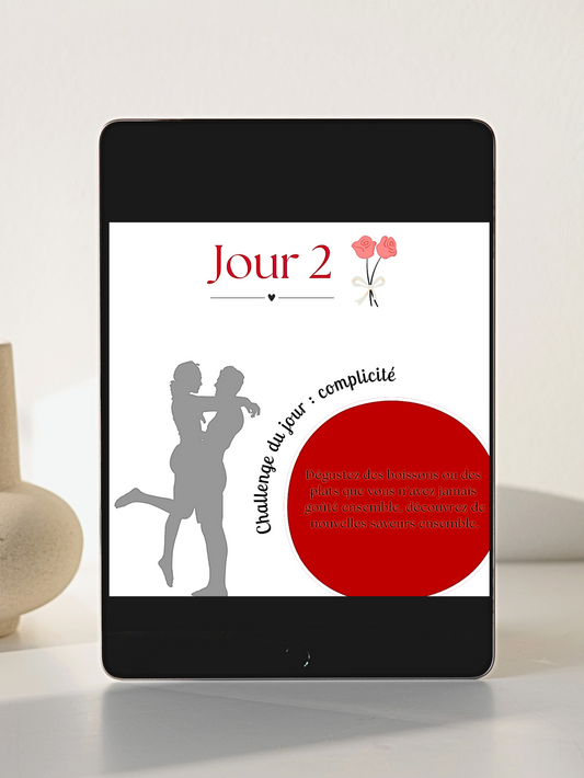 31 Défis Amoureux Décembre – Calendrier Digital Personnalisable