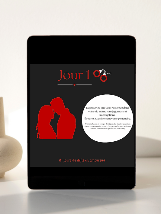 31 Défis d’Intimité en Couple – Calendrier digital personnalisable