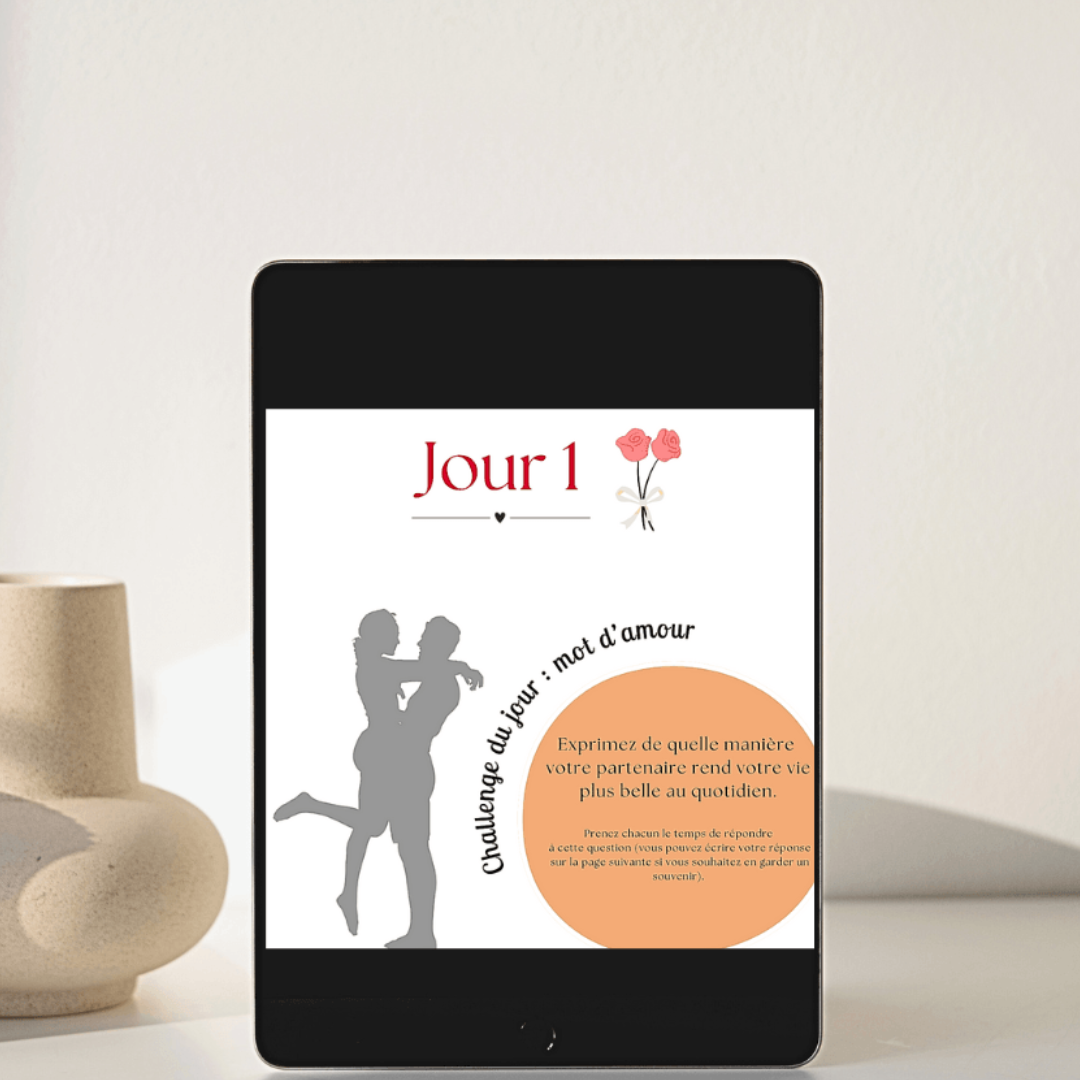 activités de couple du calendrier avril PDF