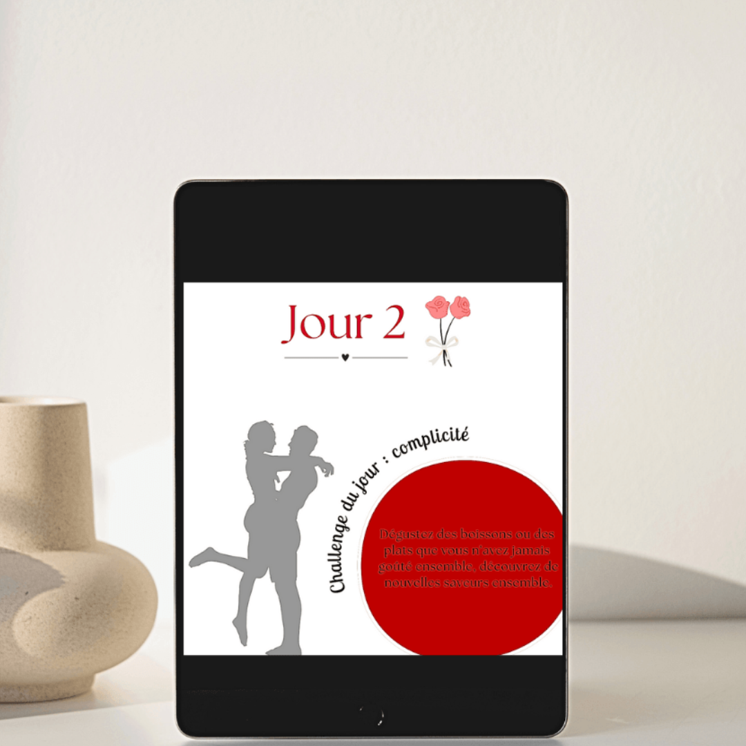 activités de couple du calendrier decembre PDF