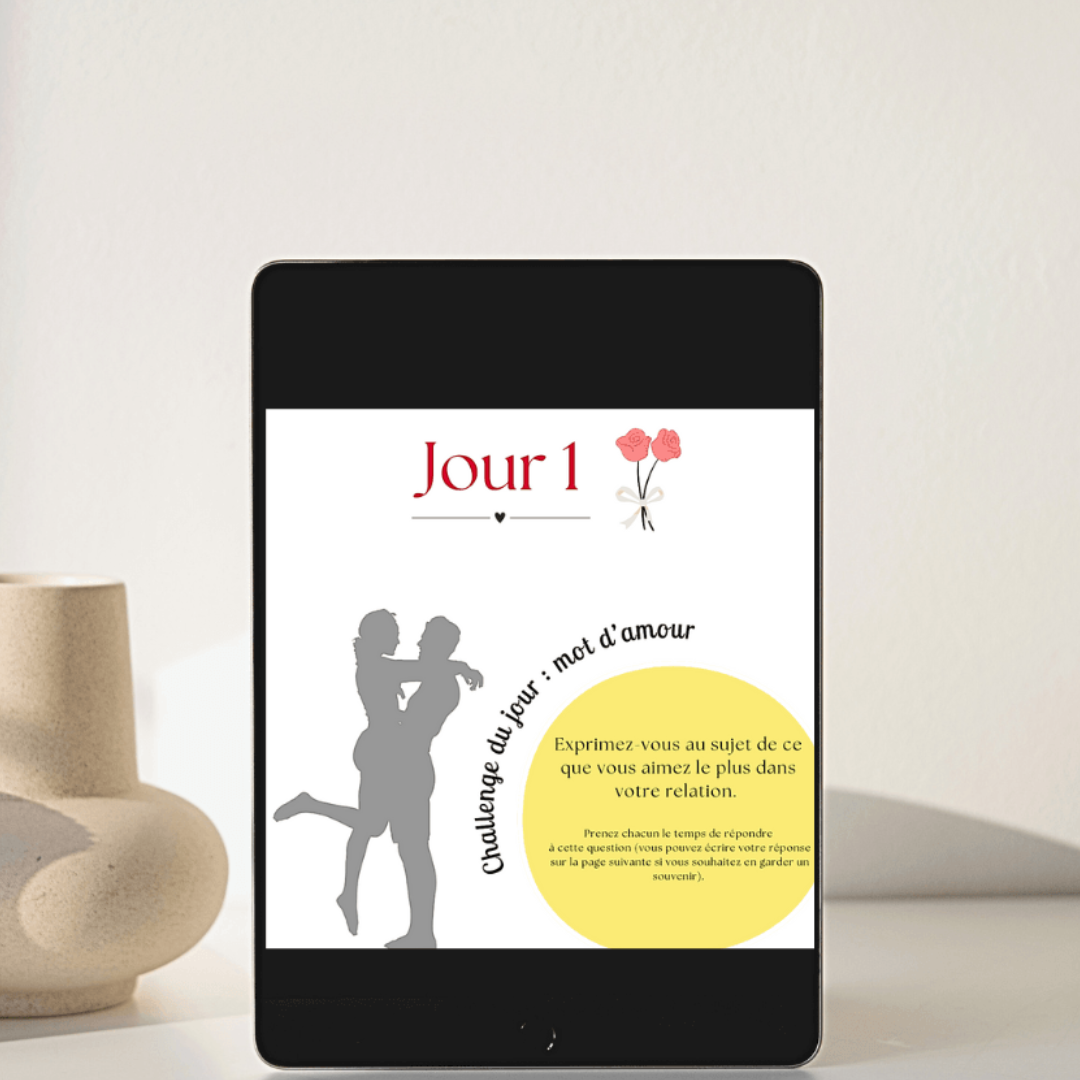 activités de couple du calendrier mars PDF