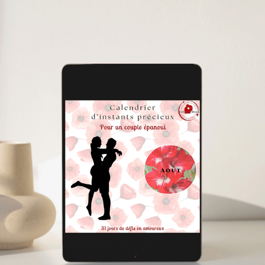 calendrier de couple aout en version PDF