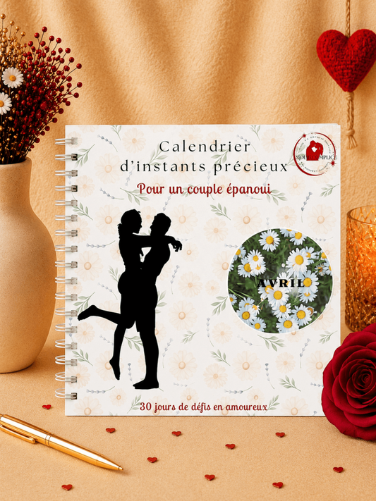 calendrier de couple mars en version papier