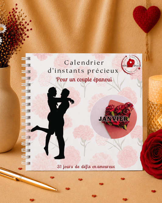 calendrier de couple janvier en version papier
