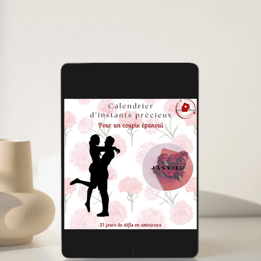 calendrier de couple janvier en version PDF