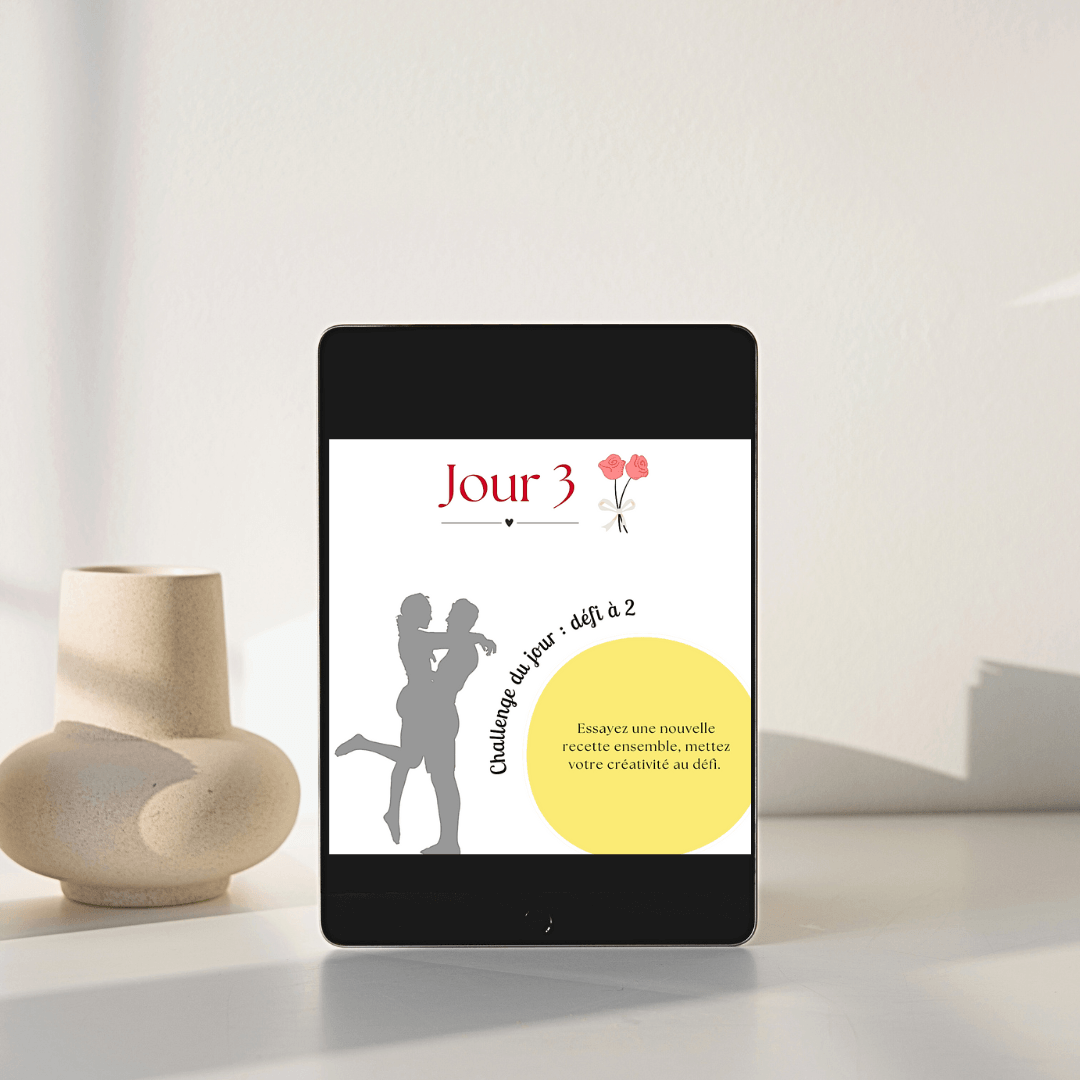 calendrier PDF pour renforcer la complicité dans le couple