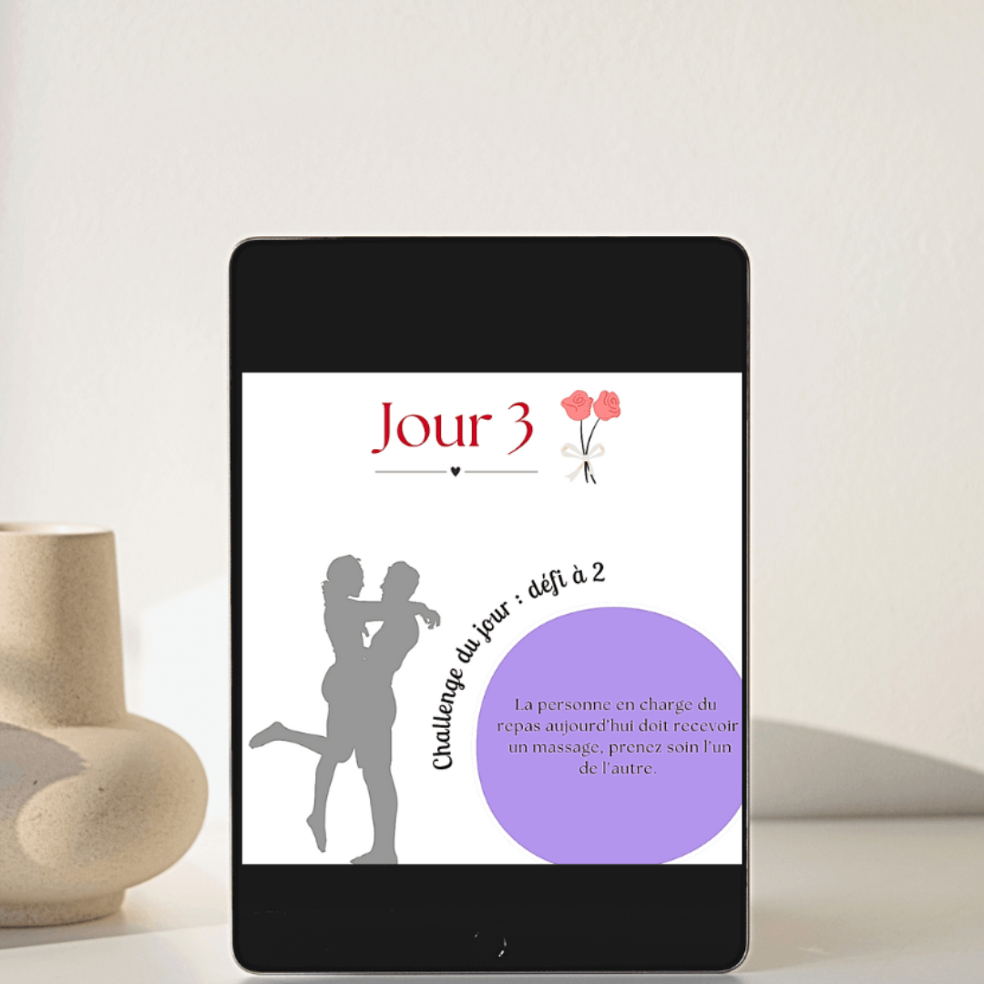 calendrier PDF pour renforcer la complicité dans le couple