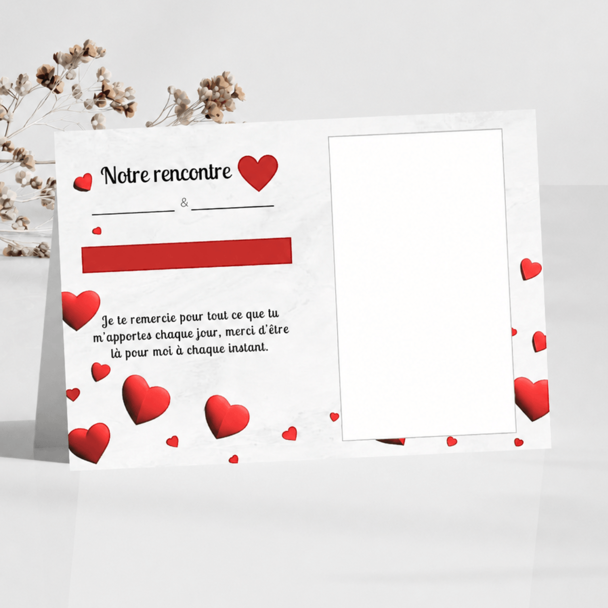 carte d’amour attention pour couple