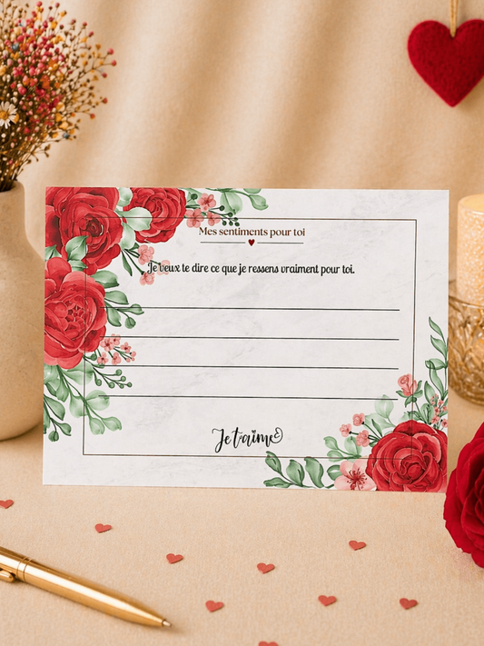 carte d’amour pour renforcer la complicité
