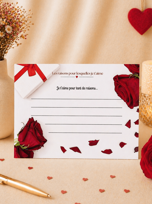 carte d’amour pour surprendre son partenaire