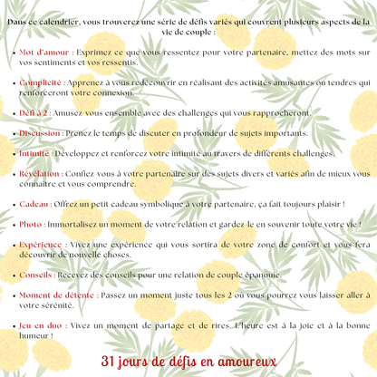 challenge a faire en couple, activite originale, activte couple, defi couple, idee couple, cadeau couple