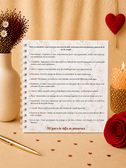 calendrier de couple avril pour créer des moments à deux