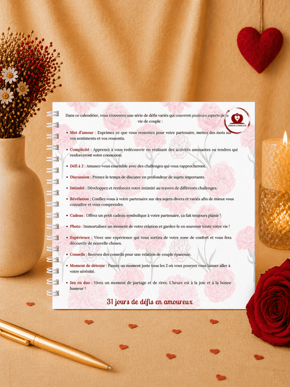 calendrier de couple janvier pour créer des moments à deux