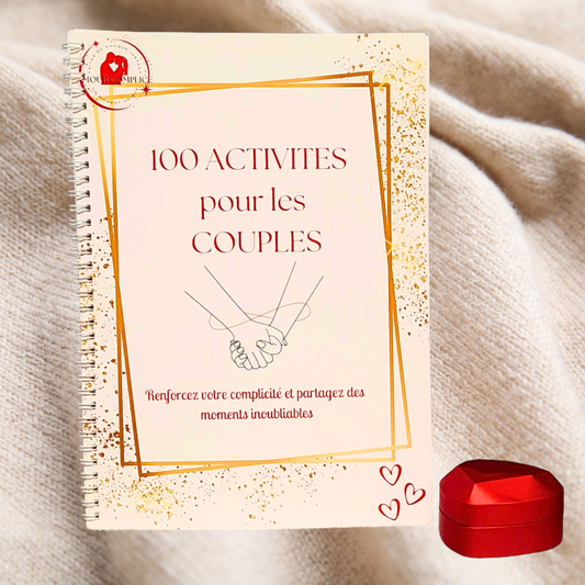 100 Activités de Couple – Cahier Papier Personnalisable