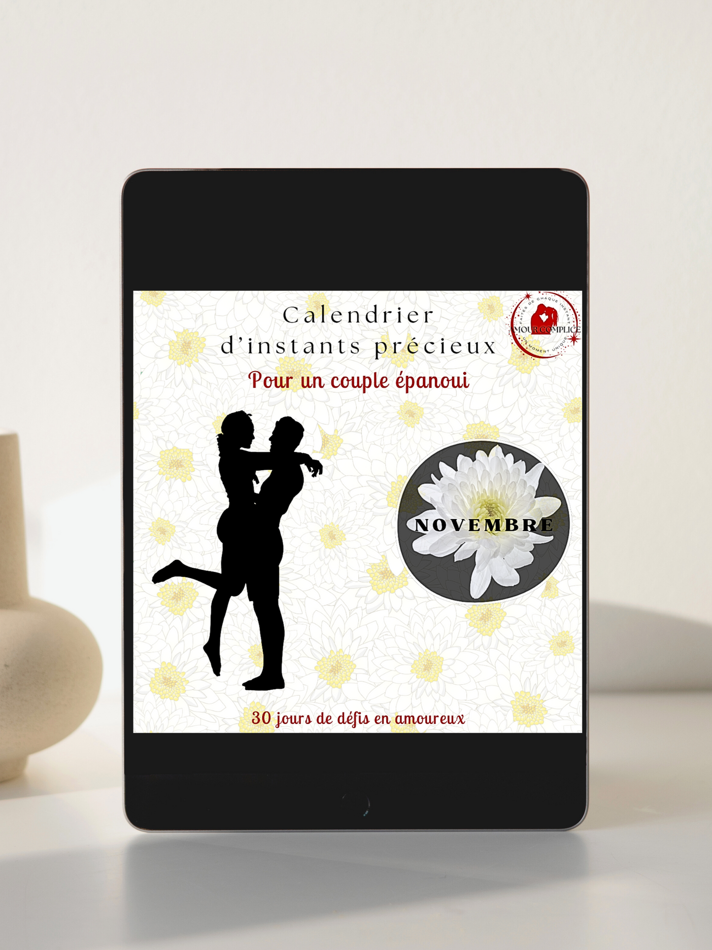 30 Défis Amoureux Novembre – Calendrier Digital Personnalisable