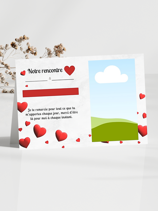 Carte d’Amour Personnalisable n°2