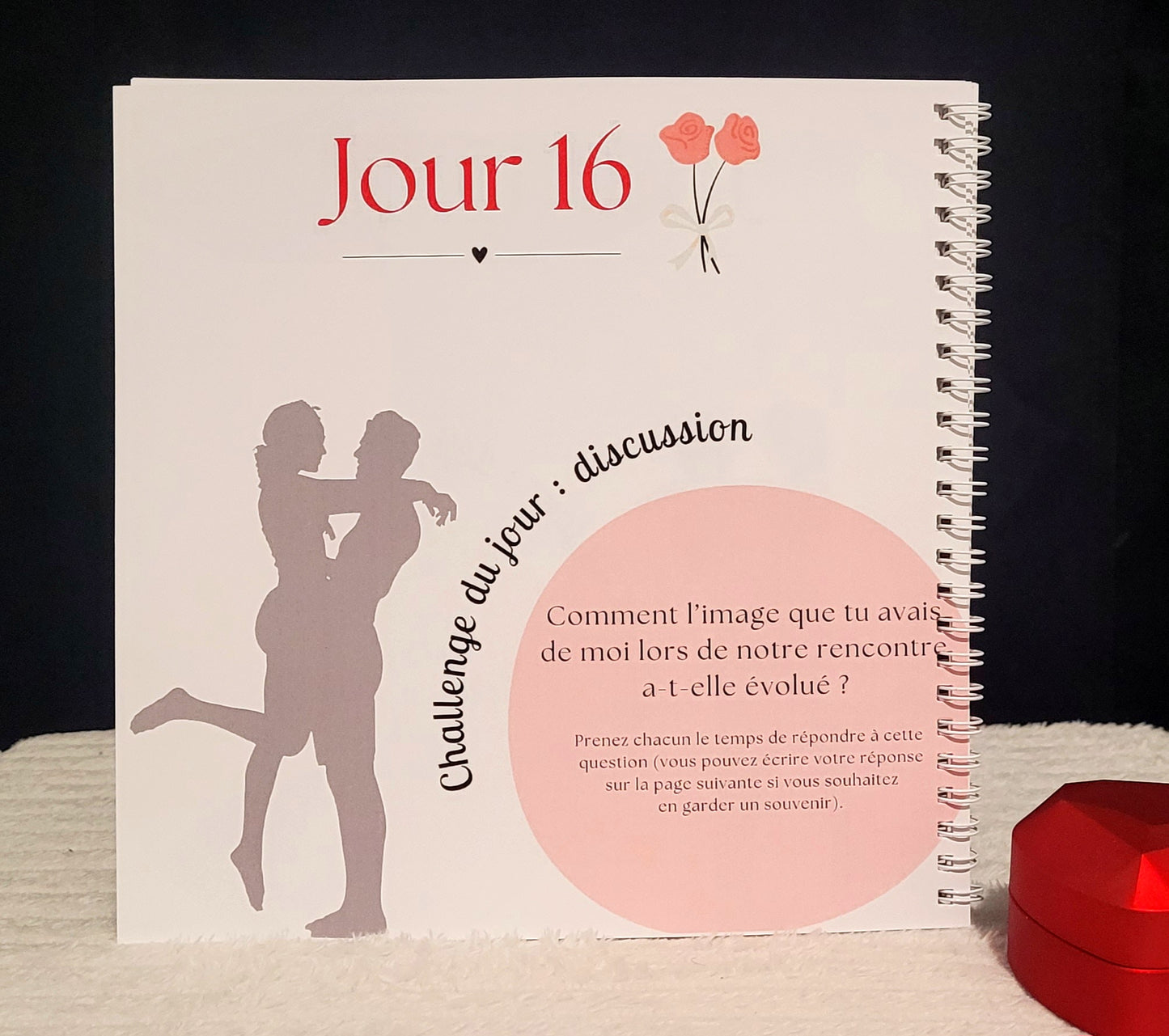 31 Défis Amoureux Janvier – Calendrier Papier Personnalisable