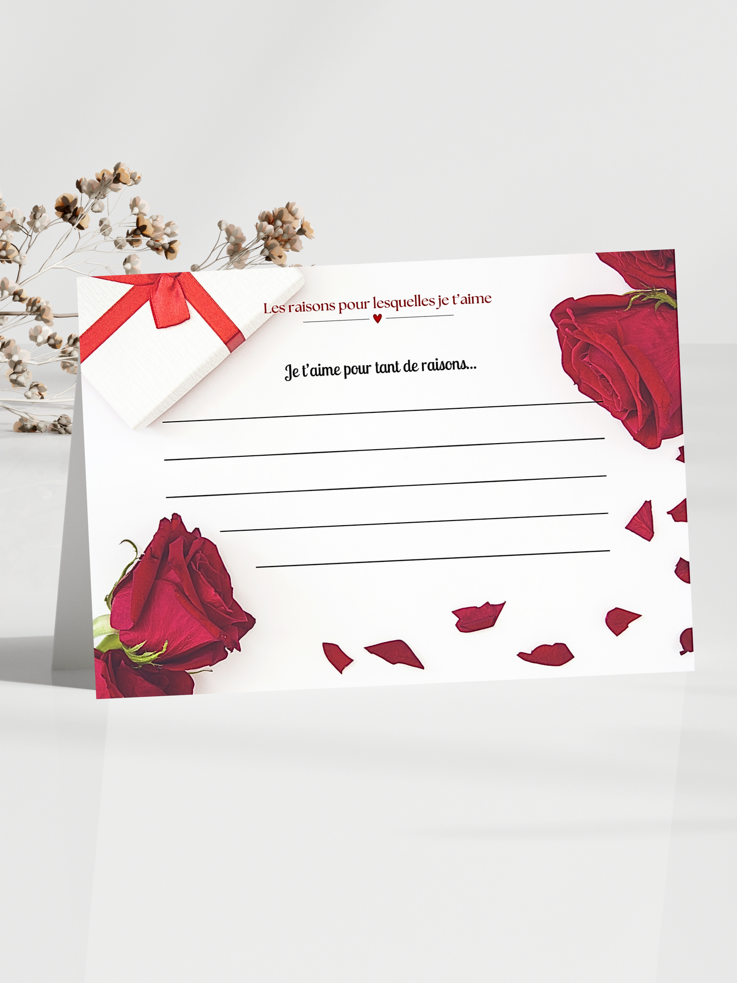 Carte d’Amour Personnalisable n°3