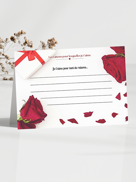 Carte d’Amour Personnalisable n°3