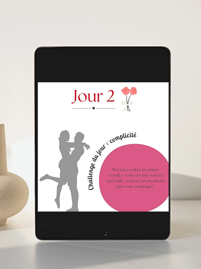 30 Défis Amoureux Juin – Calendrier Digital Personnalisable