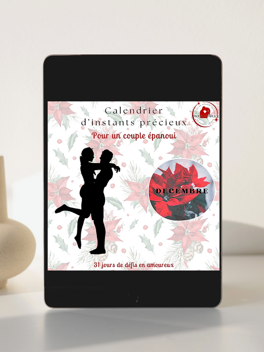 31 Défis Amoureux Décembre – Calendrier Digital Personnalisable