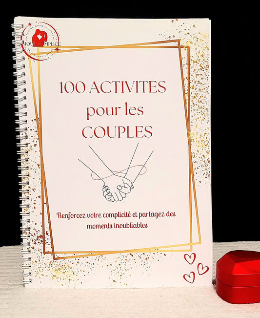 100 Activités de Couple – Cahier Papier Personnalisable