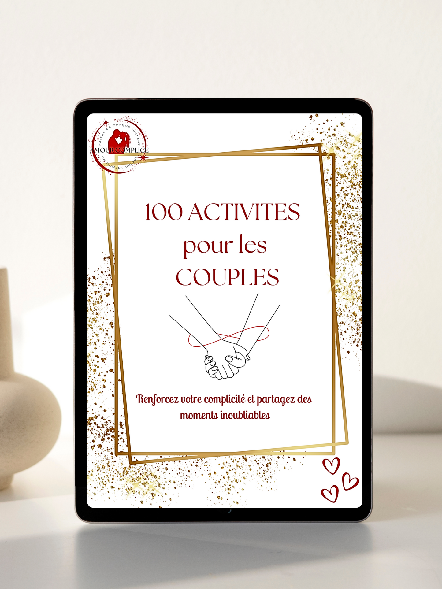 100 Activités de Couple – Cahier Digital Personnalisable